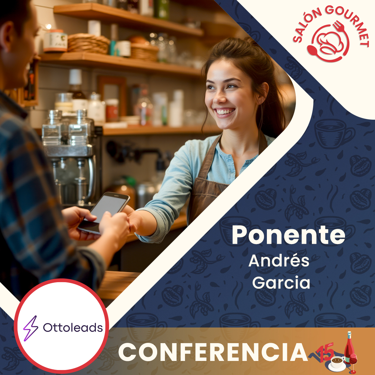 Conferencia La nueva forma de fidelizar clientes y llenar tu café todos los días