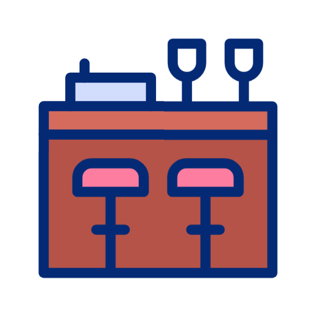 Mobiliario para cafeterías y restaurantes